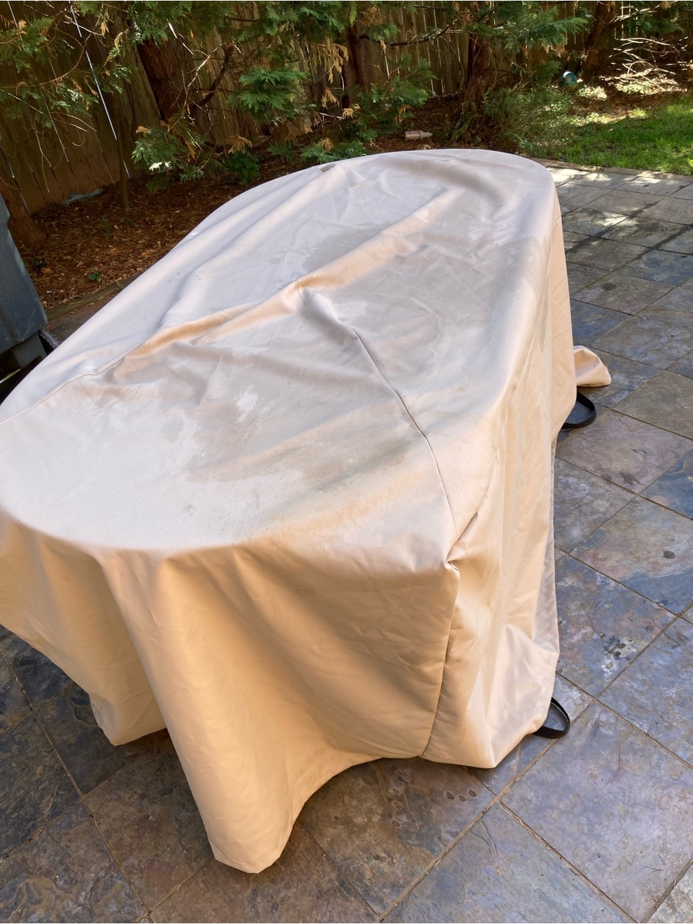 BALMAIN RECTANGULAR DINING TABLE  outdoor COVER (84 inch)